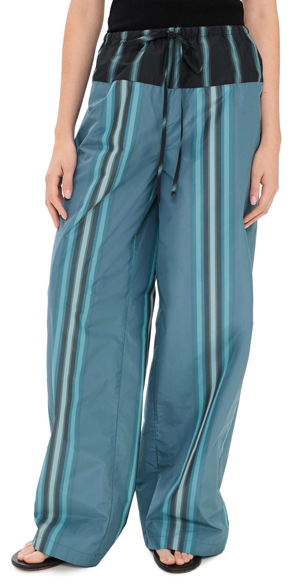 STAUD Mateo Pants Marina Stripe Multi XL | Shopbop