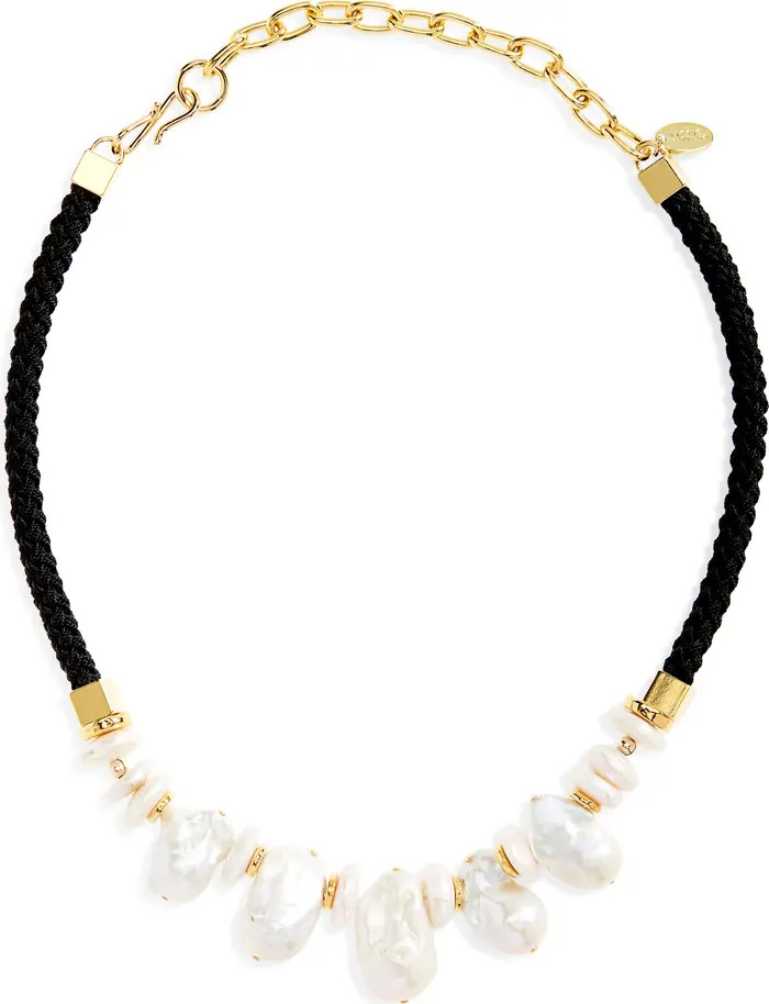 Lizzie Fortunato Plaza Pearl Collar Necklace | Nordstrom | Nordstrom