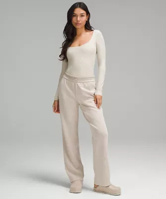 Wundermost Ultra-Soft Nulu Square-Neck Long-Sleeve Bodysuit | lululemon (AU)