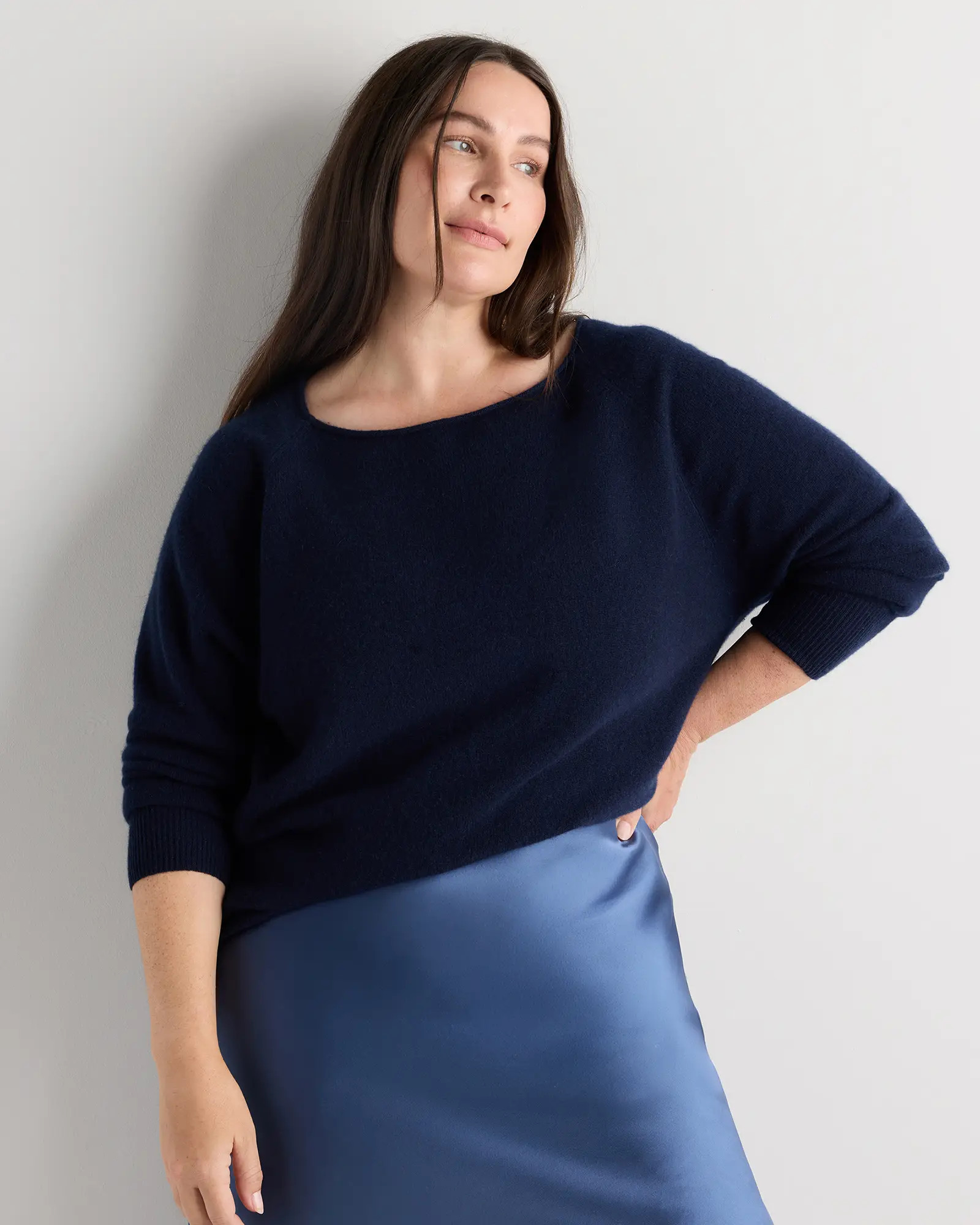 Mongolian Cashmere Boatneck Sweater | Quince