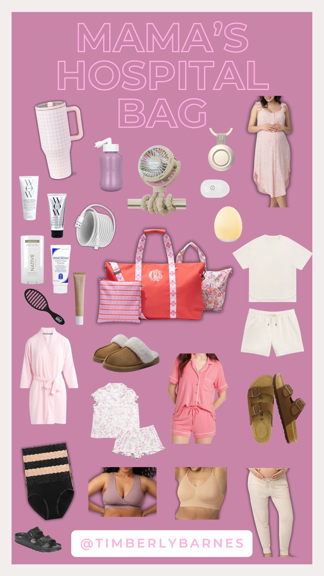 Mama’s Hospital Bag 🤰🏻👝

The majority of what is in my hospital bag - these final weeks call for getting everything ready for my girl to be here! 

What am I forgetting? Y’all let me know! 

#LTKBaby #LTKBump