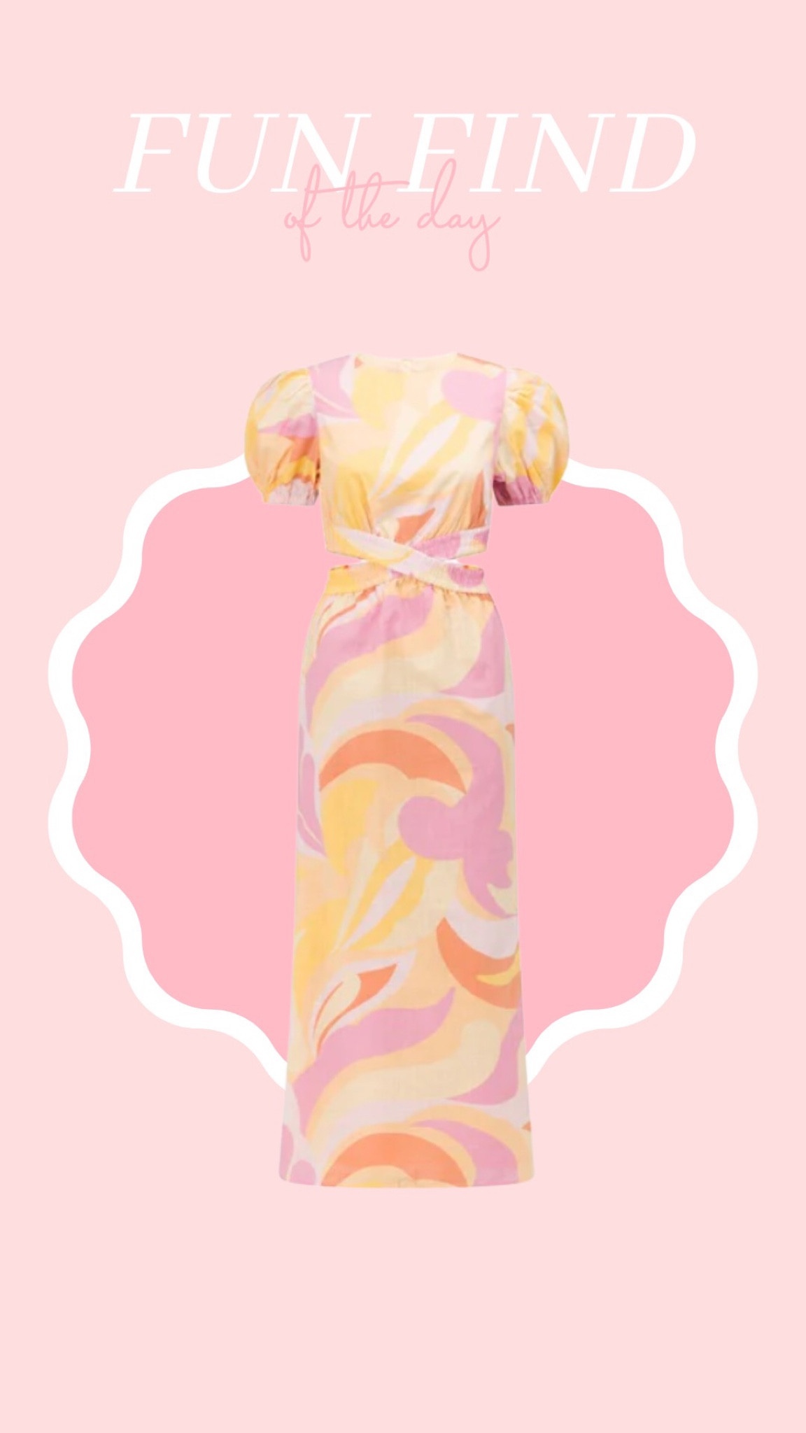 I have my eye on this beautiful midi dress. The colors are perfect for spring! 

#LTKFind #LTKstyletip #LTKSeasonal