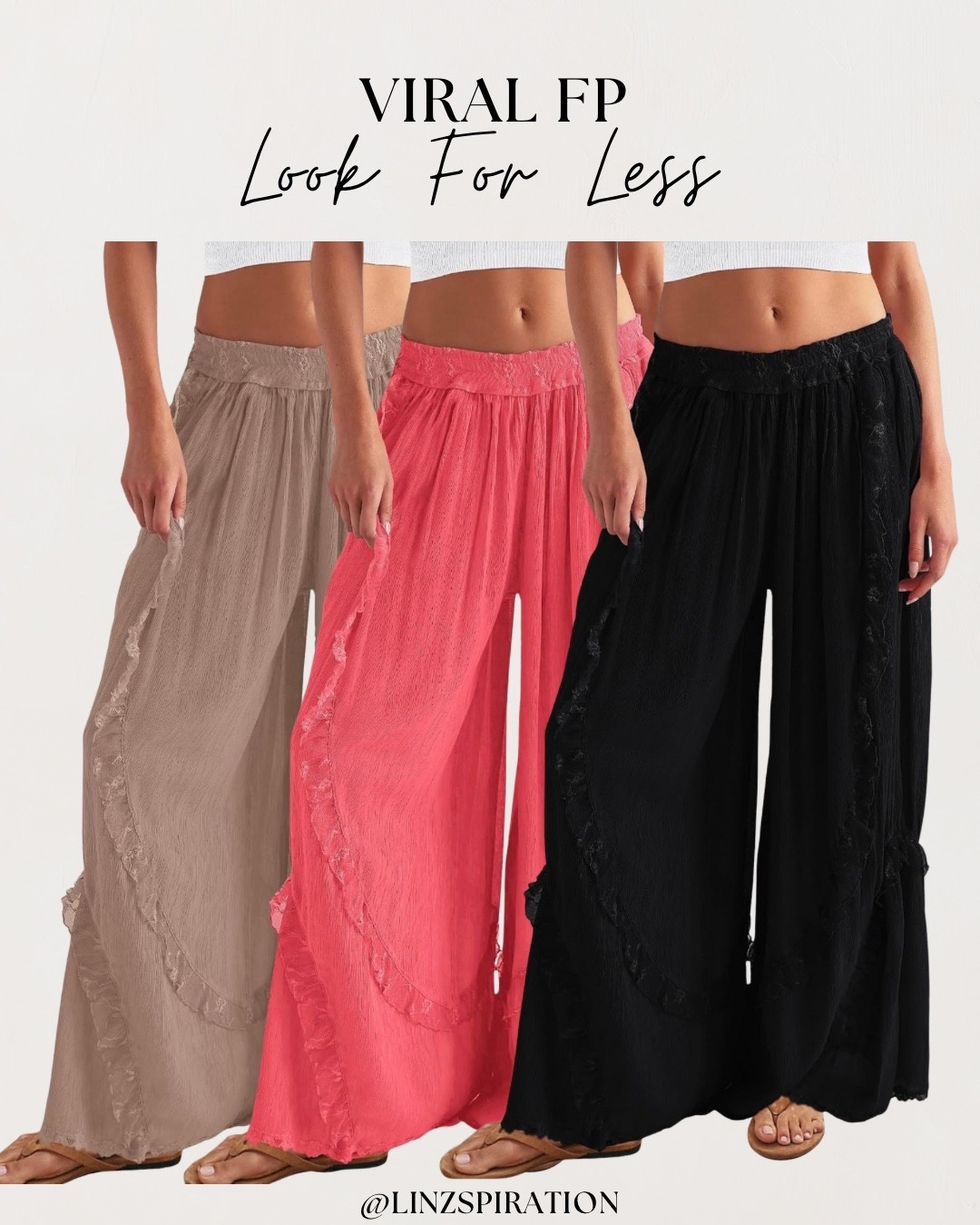 How cute are these free people inspired pants for a fraction of the price 😮‍💨

#LTKootd #LTKgrwm #LTKSaleAlert