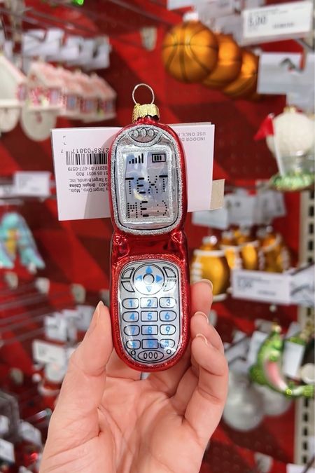 Target flip phone throwback ornament for $5

#LTKSeasonal #LTKHoliday #LTKfindsunder50