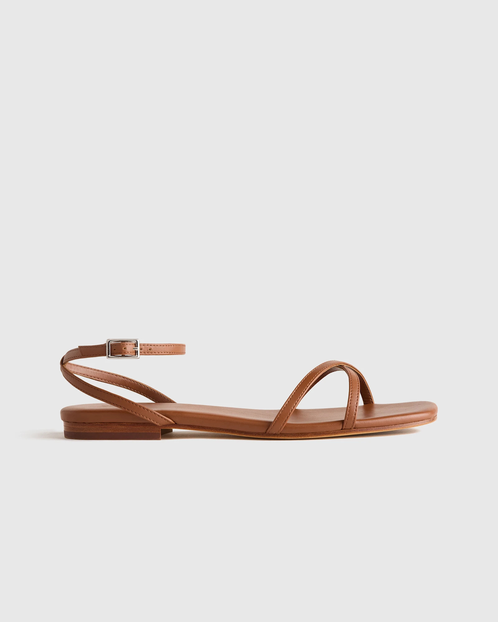 Women's Italian Leather Ankle Strap Sandal | Quince