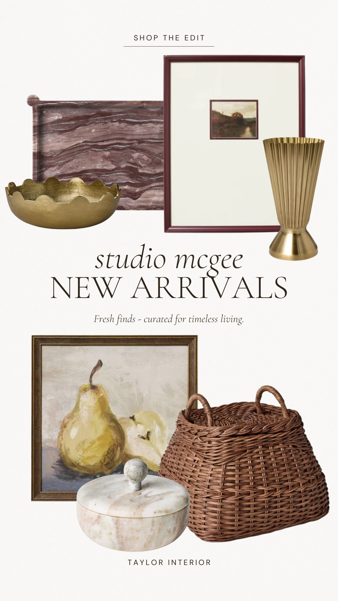 New arrivals worth the pause 🤎 Studio McGee’s latest drop is full of refined textures, clean lines, and subtle statement pieces that elevate any space.

Studio McGee new arrivals, home decor updates, refined textures, clean lines furniture, subtle statement pieces, neutral home decor, layered home styling, timeless interiors, cozy home styling, home styling inspiration, modern classic decor, stylish home accents, home refresh ideas, interior design staples, neutral interiors


#LTKHome #LTKFindsUnder100 #LTKFindsUnder50