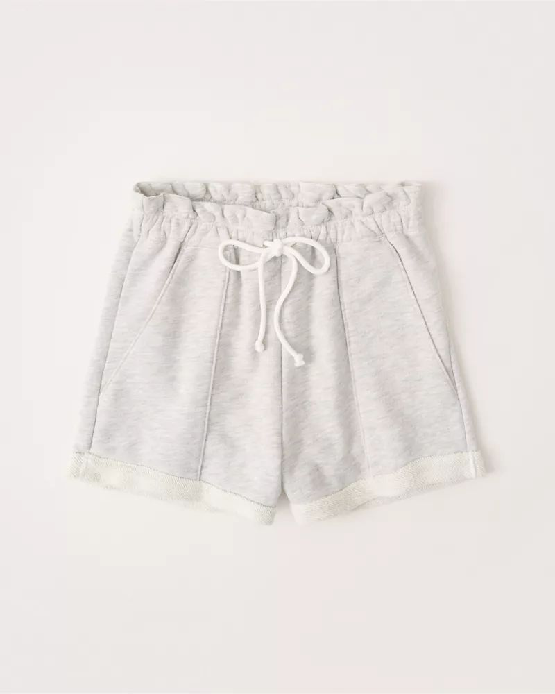 Knit Paperbag Shorts | Abercrombie & Fitch US & UK