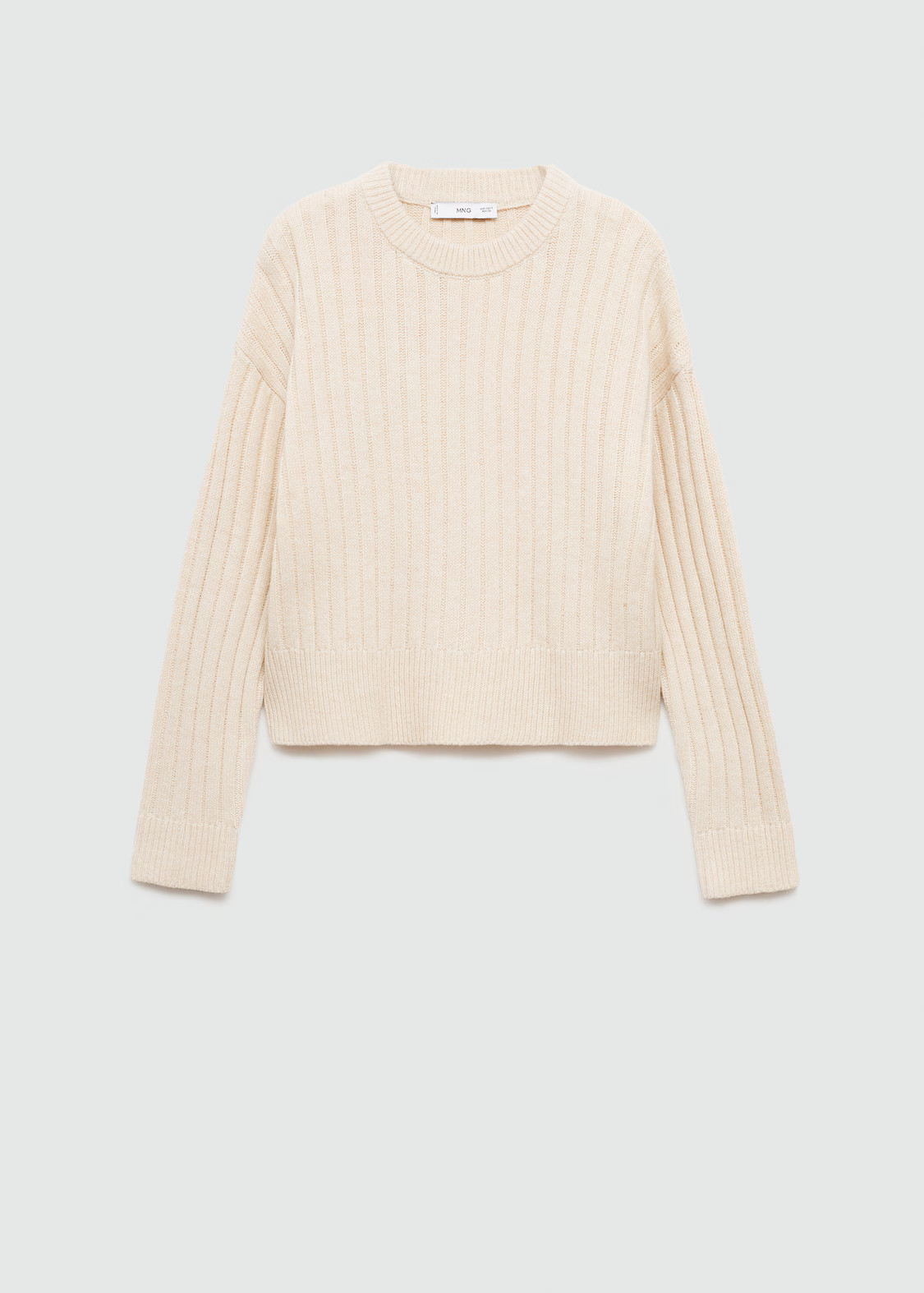 Herringbone knitted sweater - Woman | MANGO United Kingdom | MANGO (UK)