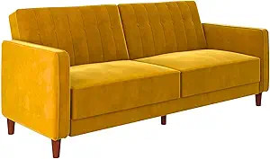 DHP Ivana Futon, Yellow | Amazon (US)