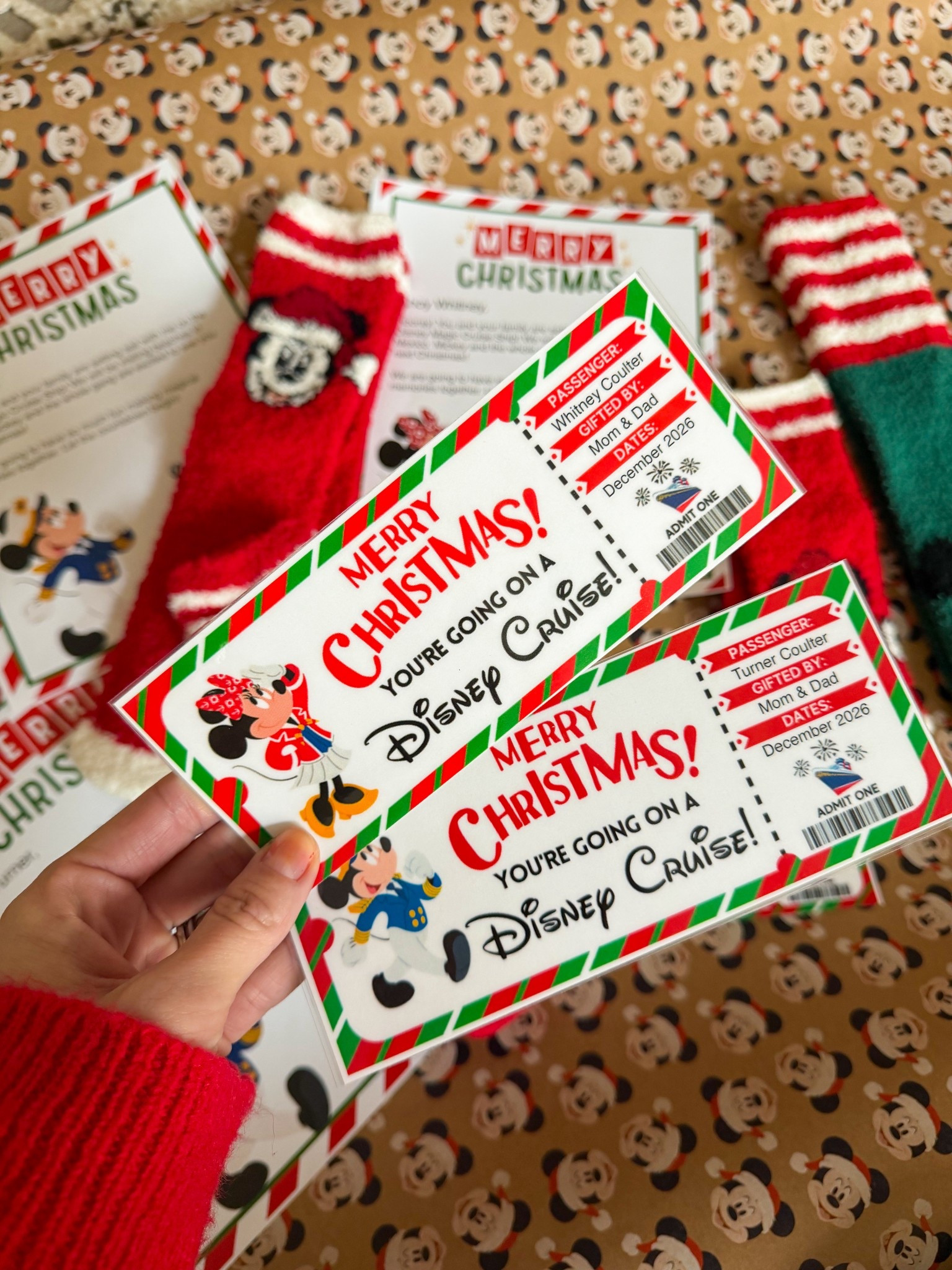 Surprising your kids with a Disney trip? This is an easy downloadable template you can print! 

#LTKKids #LTKTravel #LTKGiftGuide