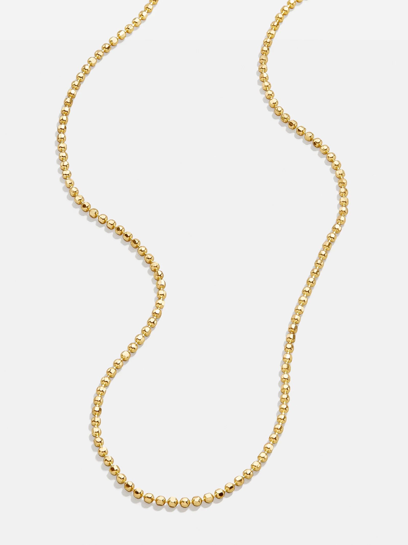 Stephanie 18K Gold Necklace - Gold | BaubleBar (US)