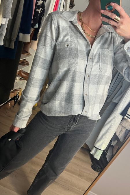 Super soft flannel (wearing a small) 

#LTKstyletip #LTKSeasonal