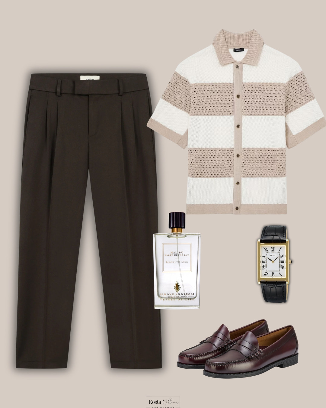 Chic Summer Attire in Brown/Earth tones 

 #LTKeurope #LTKstyletip #LTKherren