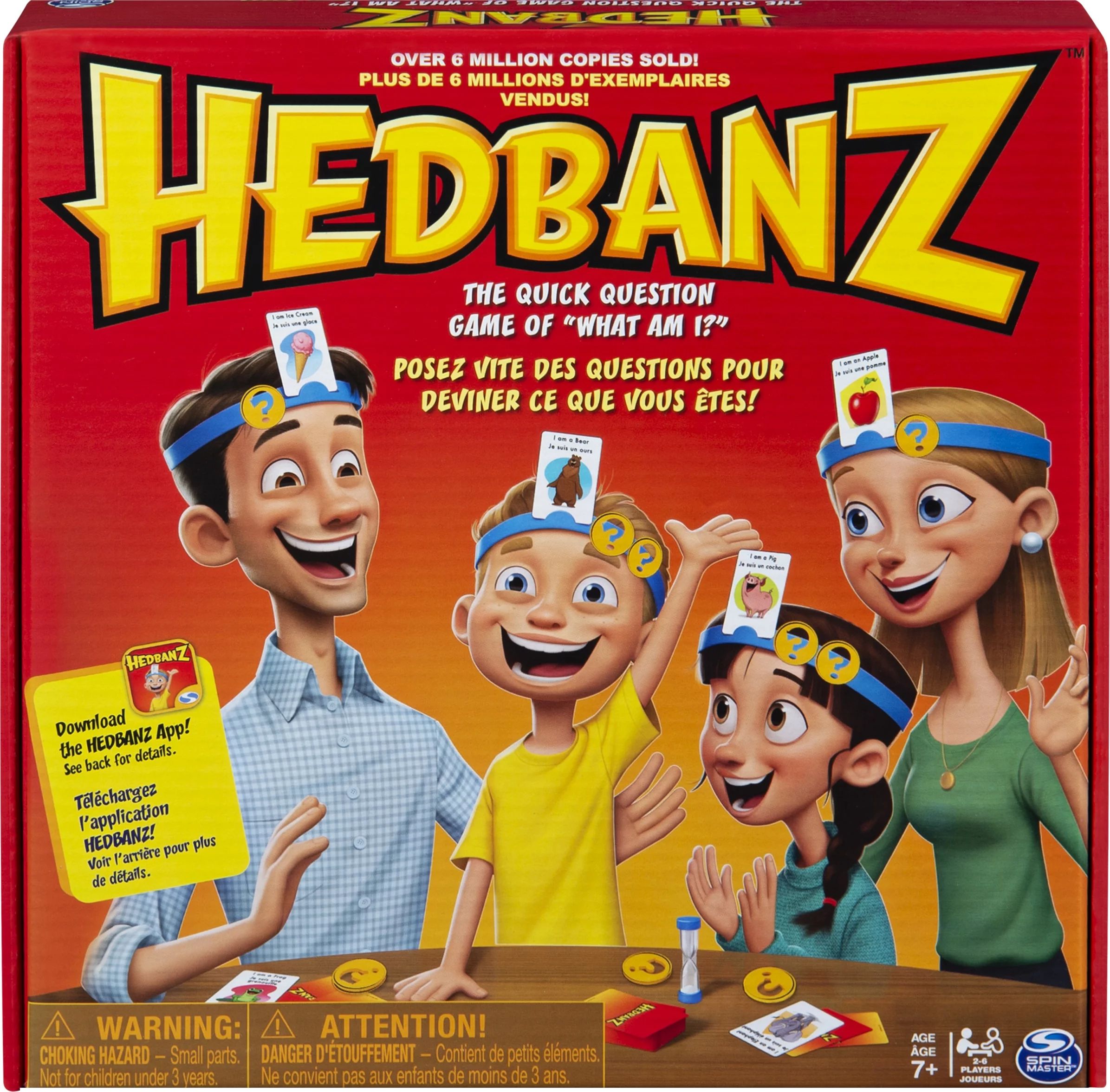Hedbanz, Quick Question Family Guessing Game for Kids and Adults (Edition May Vary) - Walmart.com | Walmart (US)