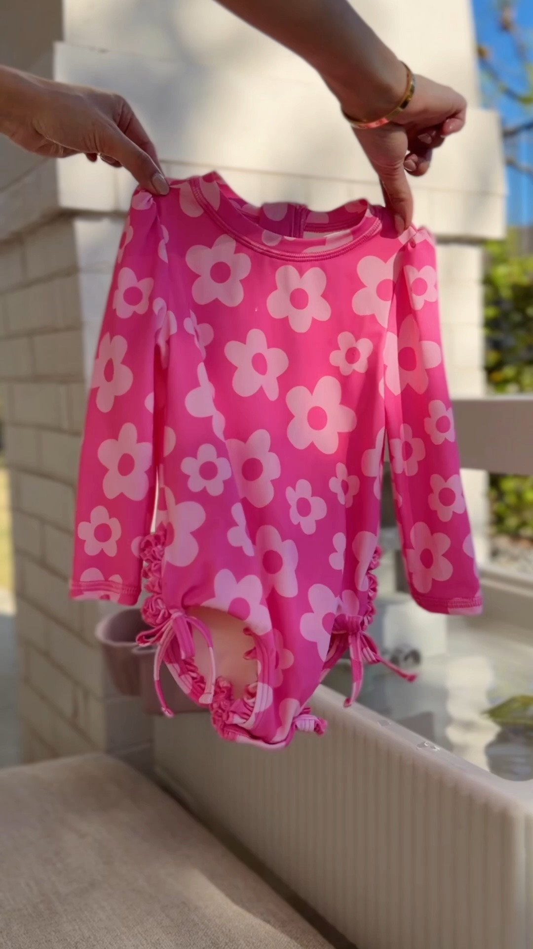 Affordable toddler swimsuits and baby swimsuits. Love the UPF material and long sleeve options. Thick material, easy zip on and snap button at the bottom. Fits true to size!

#LTKmomlife #LTKKids #LTKBaby