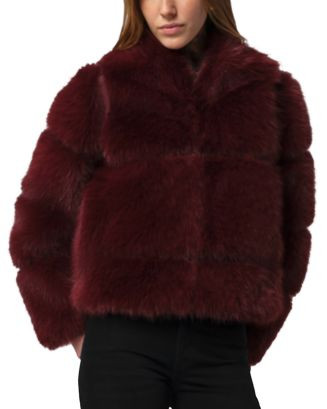 Sai Faux Sable Coat | Bloomingdale's (US)