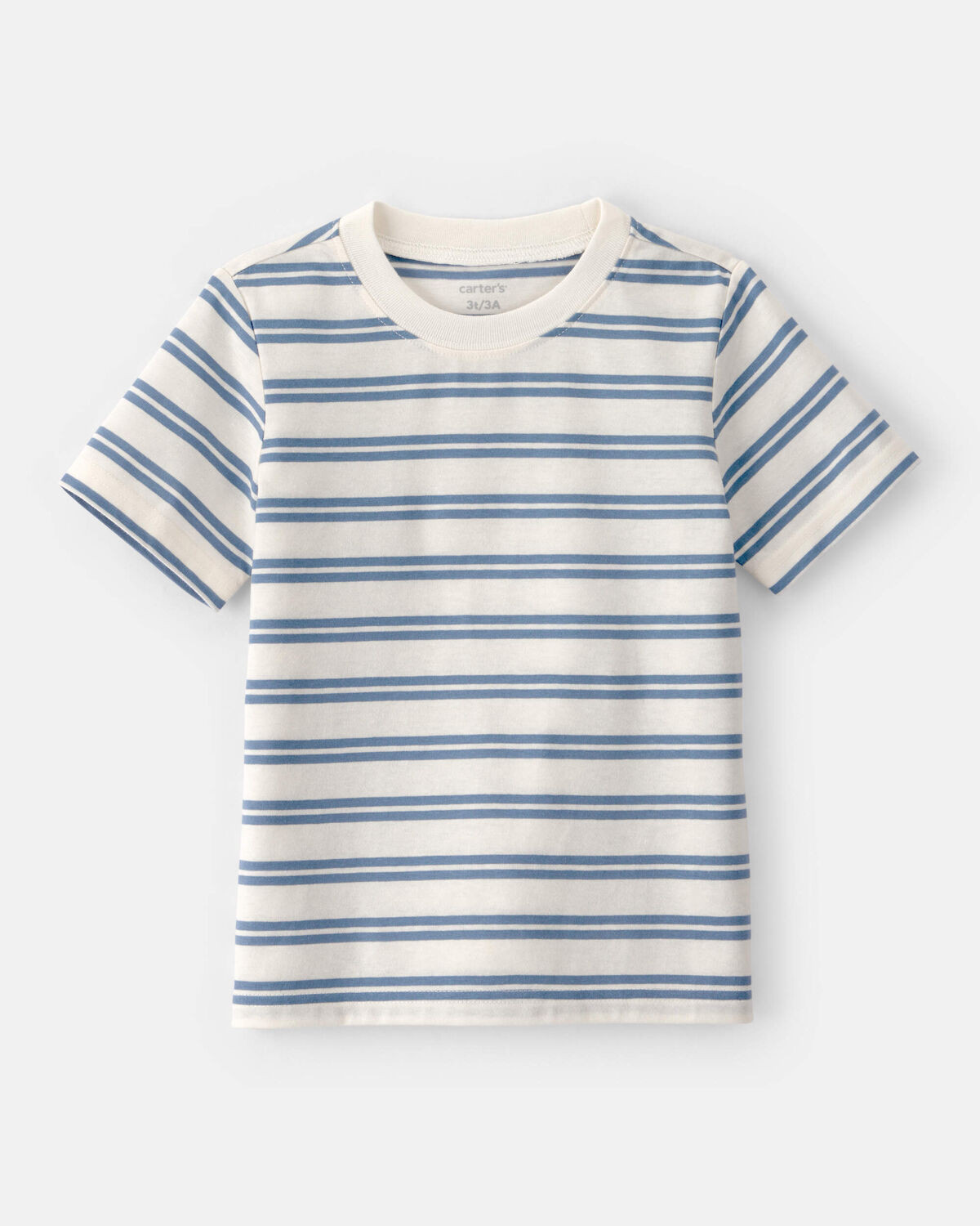 Toddler Boy Striped Short-Sleeve Tee - Cream - Carter's | Carter's | Carter's Inc