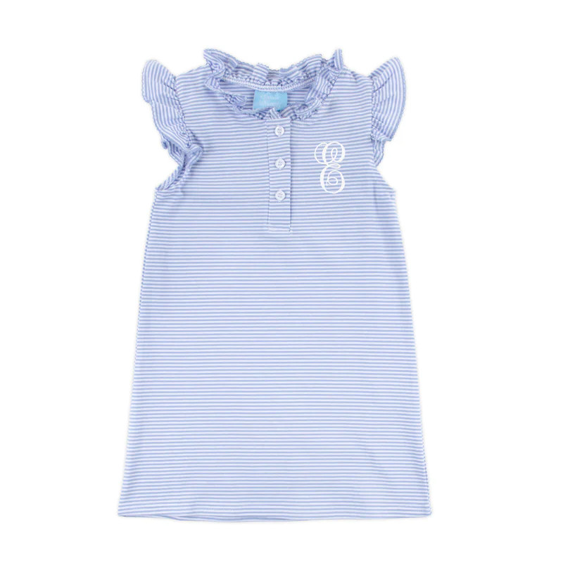 Blue Stripe Nicole Dress | Classic Whimsy