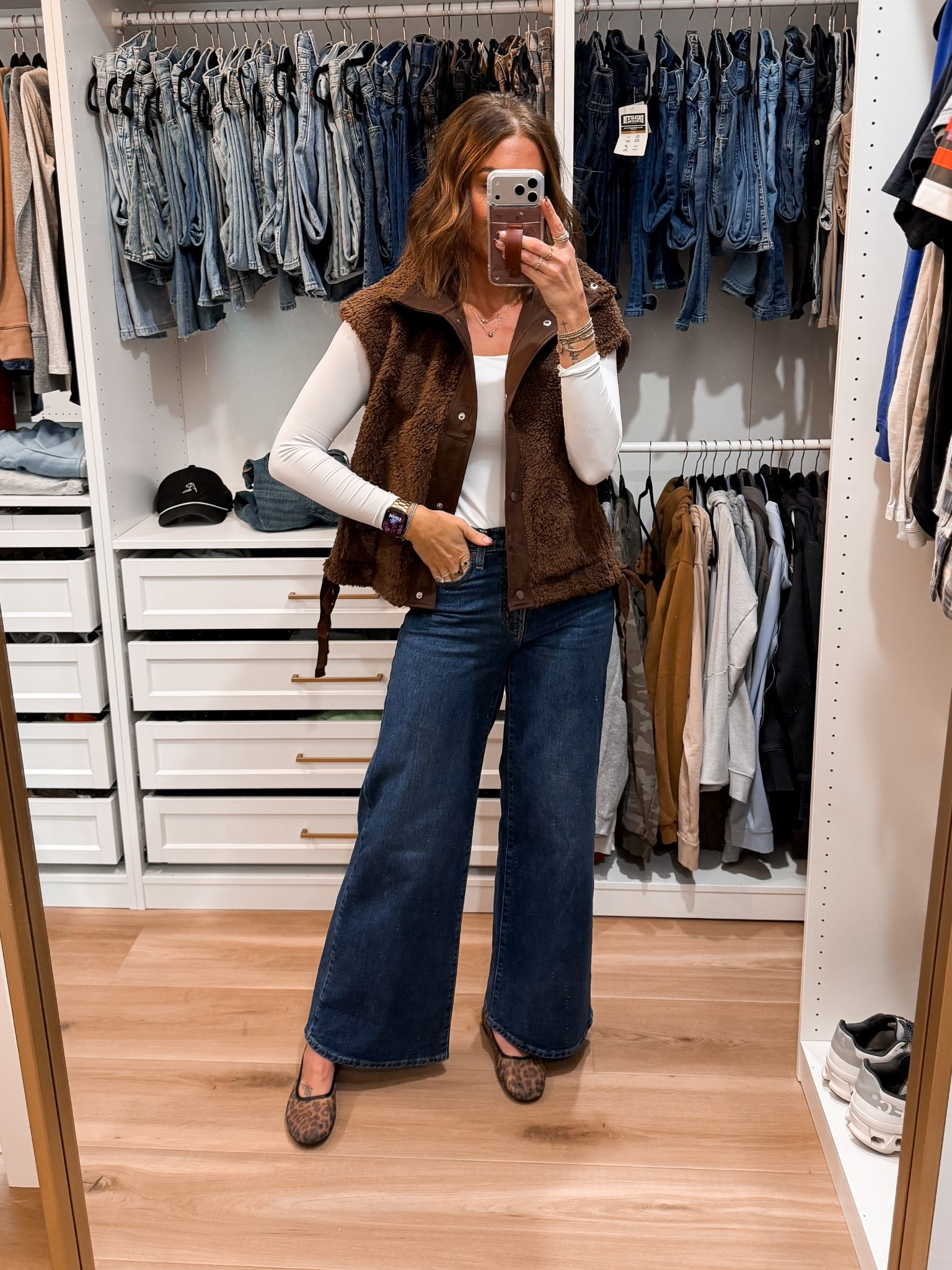 Top-medium
Best-small
Jeans-tts 
Flats-tts 

#LTKStyleTip #LTKShoeCrush #LTKSaleAlert