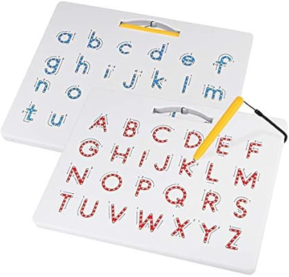 Apfity Magnetic Drawing Board, Magnetic Alphabet Letter Tracing Board Educational ABC Letters Rea... | Amazon (US)