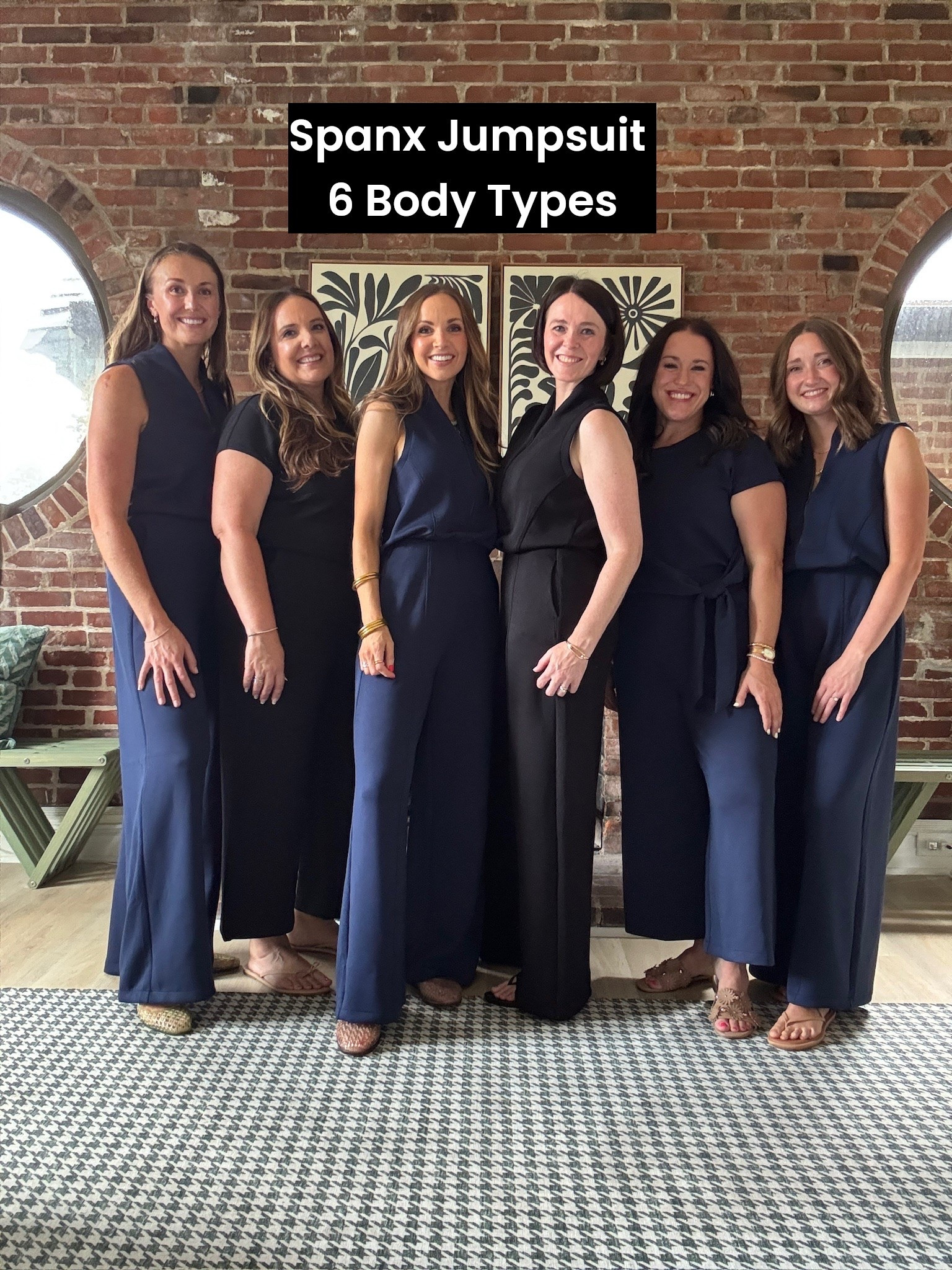 2 types of @Spanx jumpsuits on 6 body types. Come in multiple inseams

#LTKgrwm