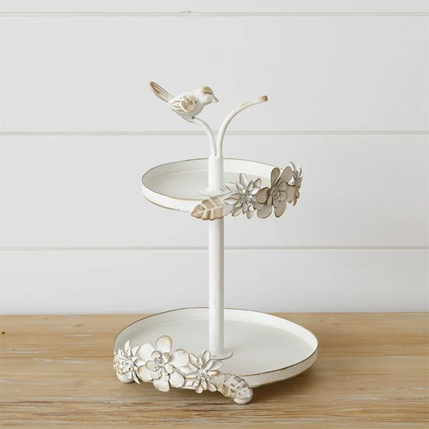 RUSTIC CHIC TIERED TRINKET TRAY | Antique Farm House