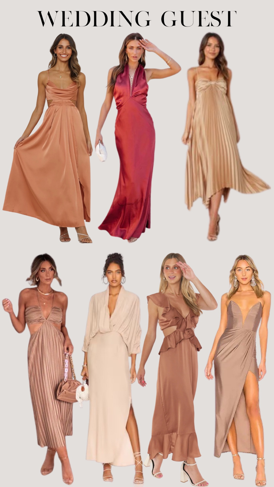 Wedding Guest Dresses


Spring wedding guest dress, winter wedding guest dress, summer wedding guest dress, cocktail dresses, black tie dresses, wedding dresses, floral dresses, pink dresses, formal dress, formal gown, cocktail attire, affordable wedding guest dress, semi formal dress, silk dress, yellow dress, organ dress, vacation outfits, neutral dress, brown dress, tan dress

#LTKSeasonal #LTKstyletip #LTKwedding