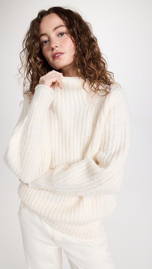 Madewell Loretto Mockneck Pullover Sweater | SHOPBOP | Shopbop