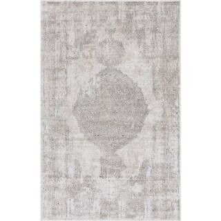 Unique Loom Portland Woodburn Ivory 8 ft. x 10 ft. Area Rug 3147360 - The Home Depot | The Home Depot