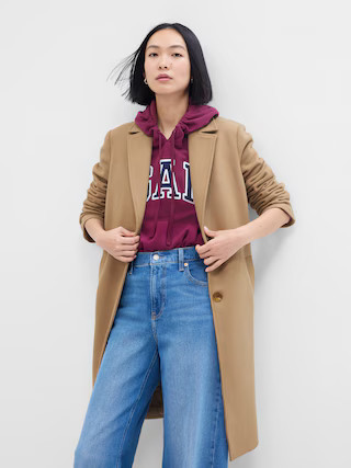 Long Topcoat | Gap Factory