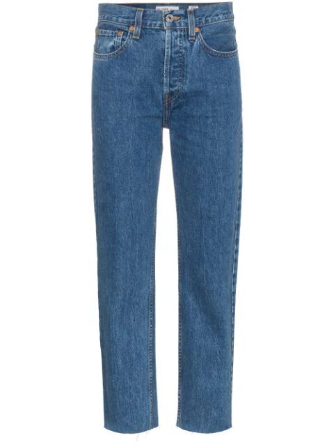 RE/DONE Stove Pipe 27 Jeans - Farfetch | Farfetch (UK)