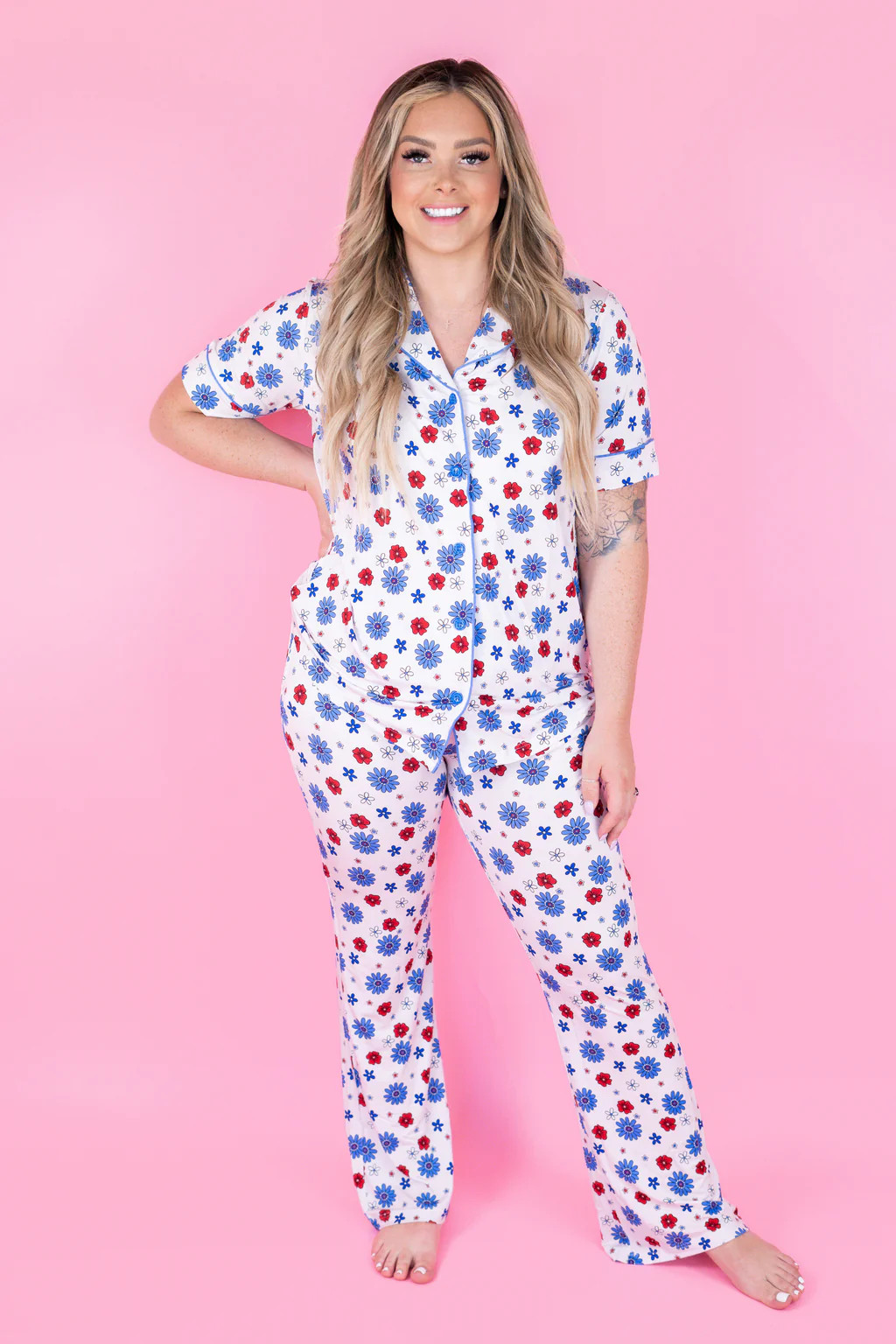 EXCLUSIVE FREEDOM BLOOMS WOMEN’S RELAXED FLARE DREAM SET | Dream Big Little Co.