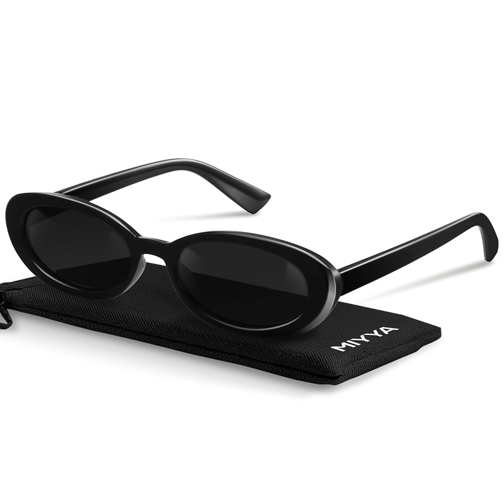 miyya Old Money Polarized Oval Sunglasses – 2025 Edition, UV400 Protection, Feather-Light Fit &... | Amazon (US)