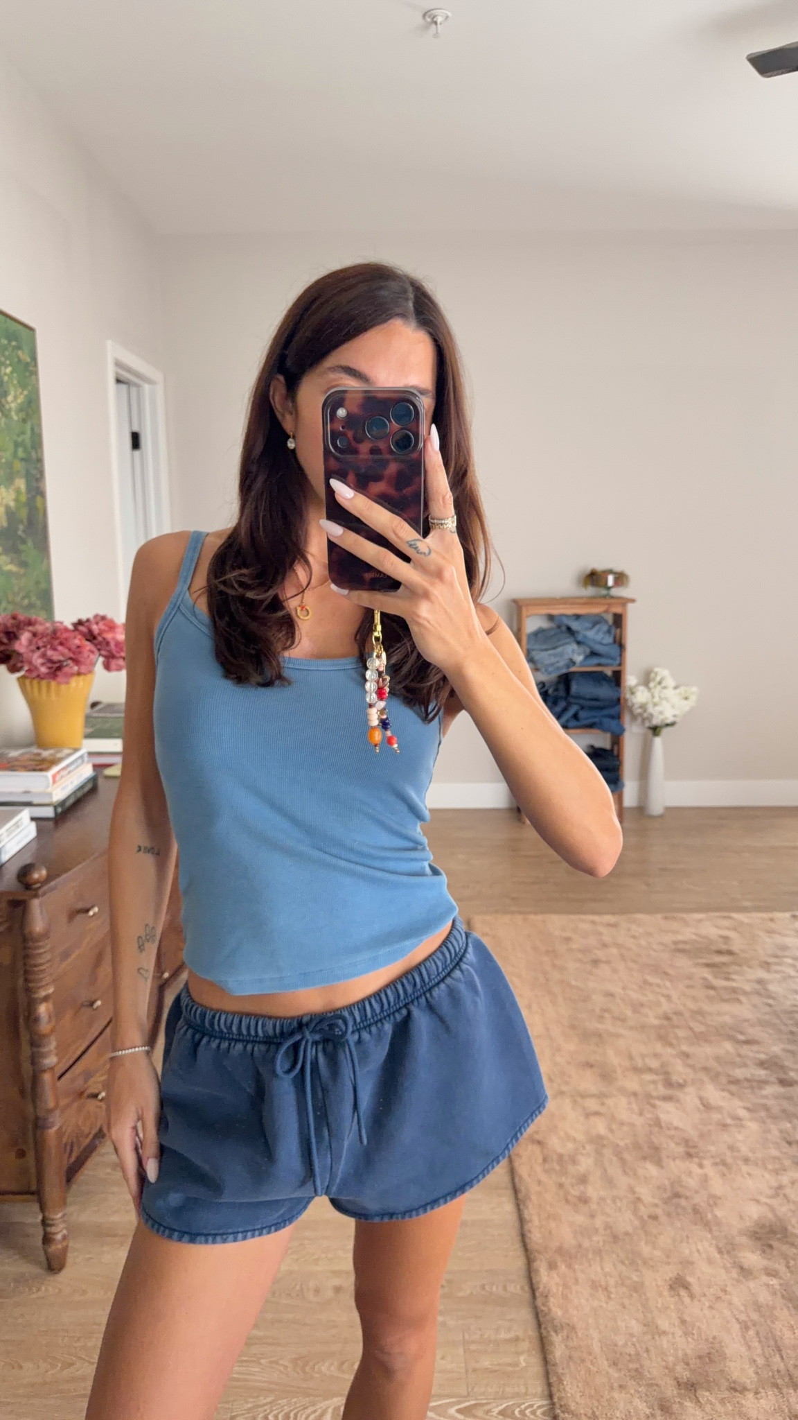 Cozy summer outfit! S tank and S shorts

#LTKsummer #LTKtravel
