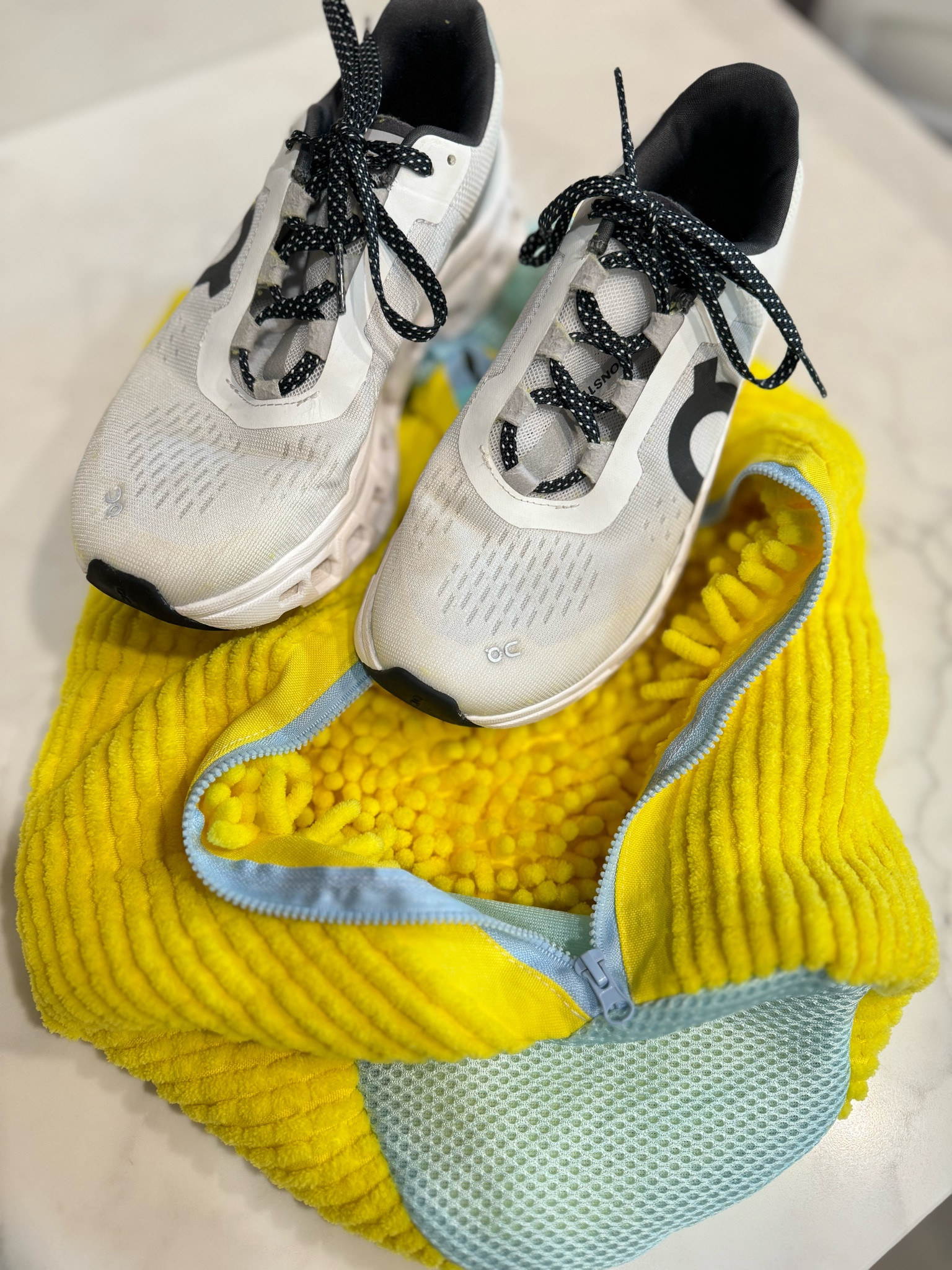 🤩 WOW! 🤩 The sneaker washing machine bags really did the trick!! They come in a 2•pack from Amazon. 

#LTKActive #LTKHome #LTKFindsUnder50