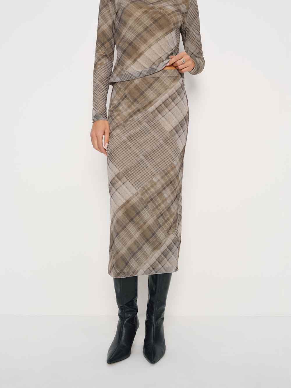 Iris Knit Skirt | Reformation (Global)