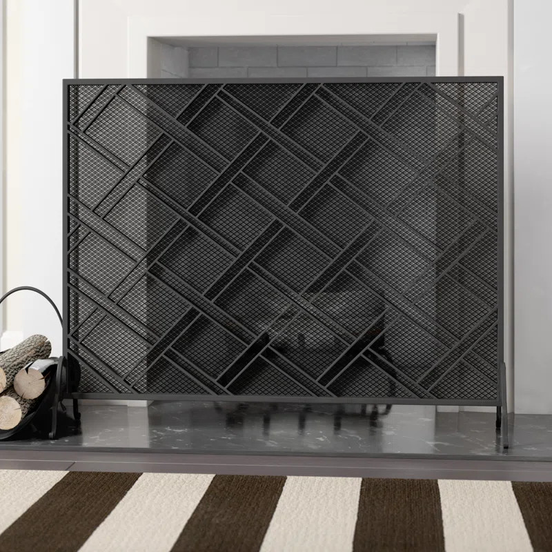 Bachar Iron Fireplace Screen | Wayfair North America