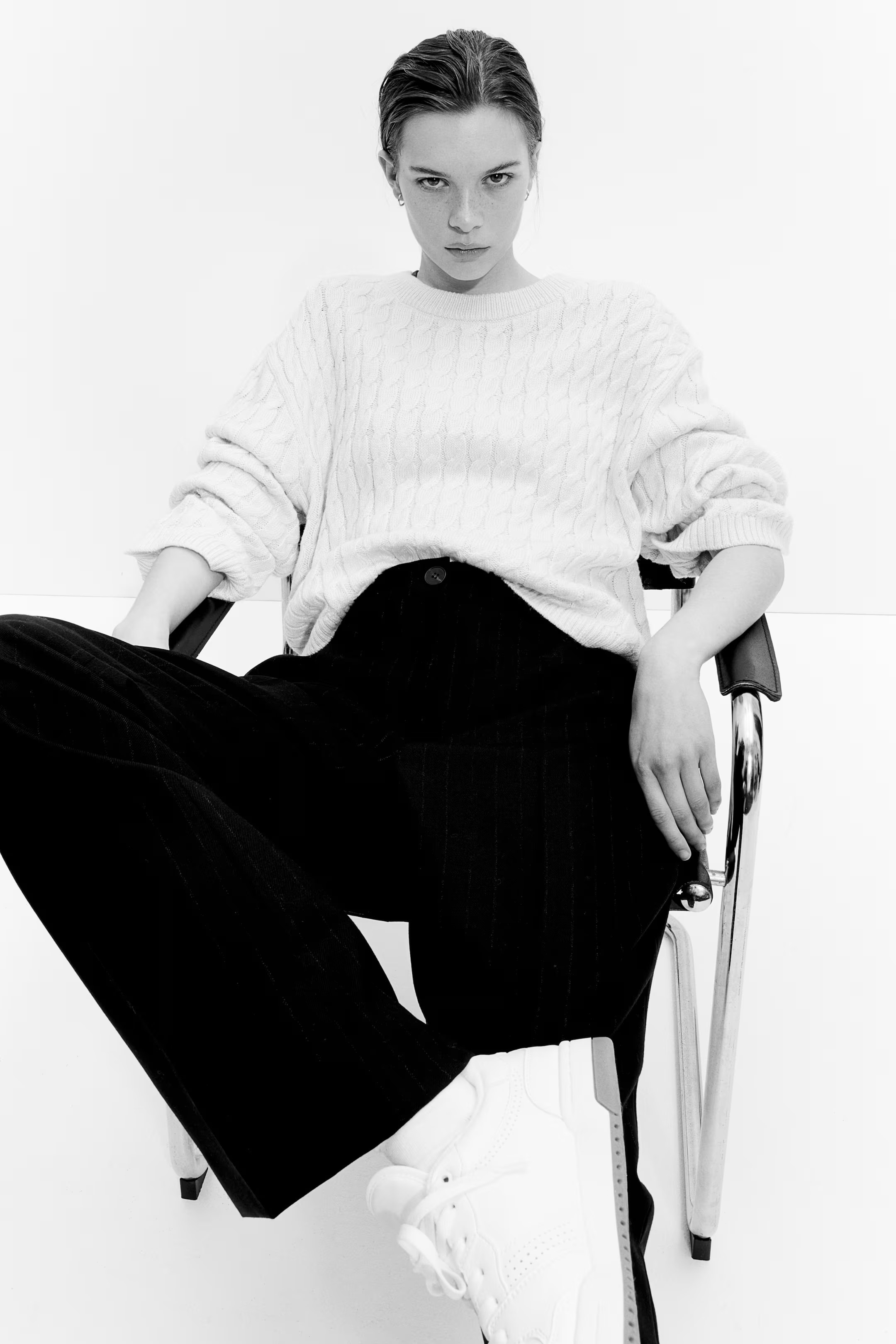 Cable-knit jumper | H&M (UK, MY, IN, SG, PH, TW, HK)