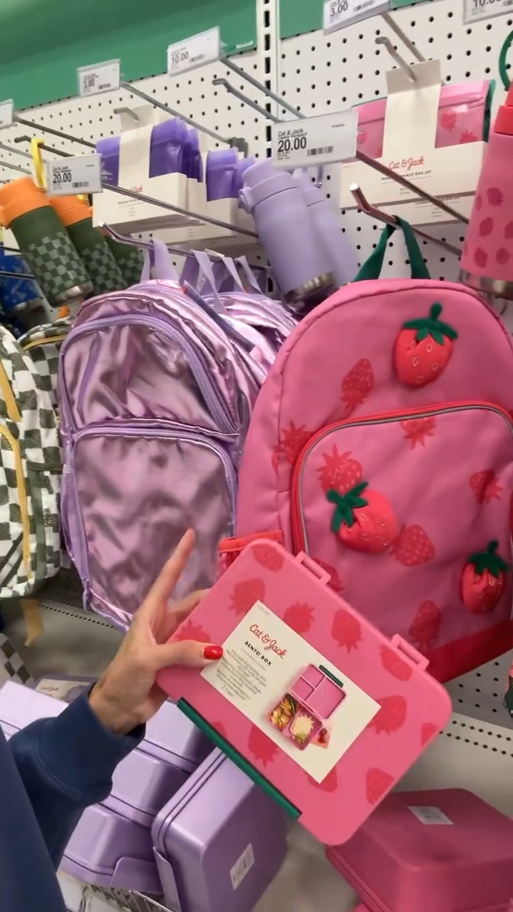 Target with the back to school pottery barn dupes 🙌🏼 the cutest backpacks and bento boxes & so affordable! Love all the matching sets 🤩

Target back to school, kids backpack, girls backpack, boys backpack, kids lunchbox, kids water bottle, #ltkbacktoschool