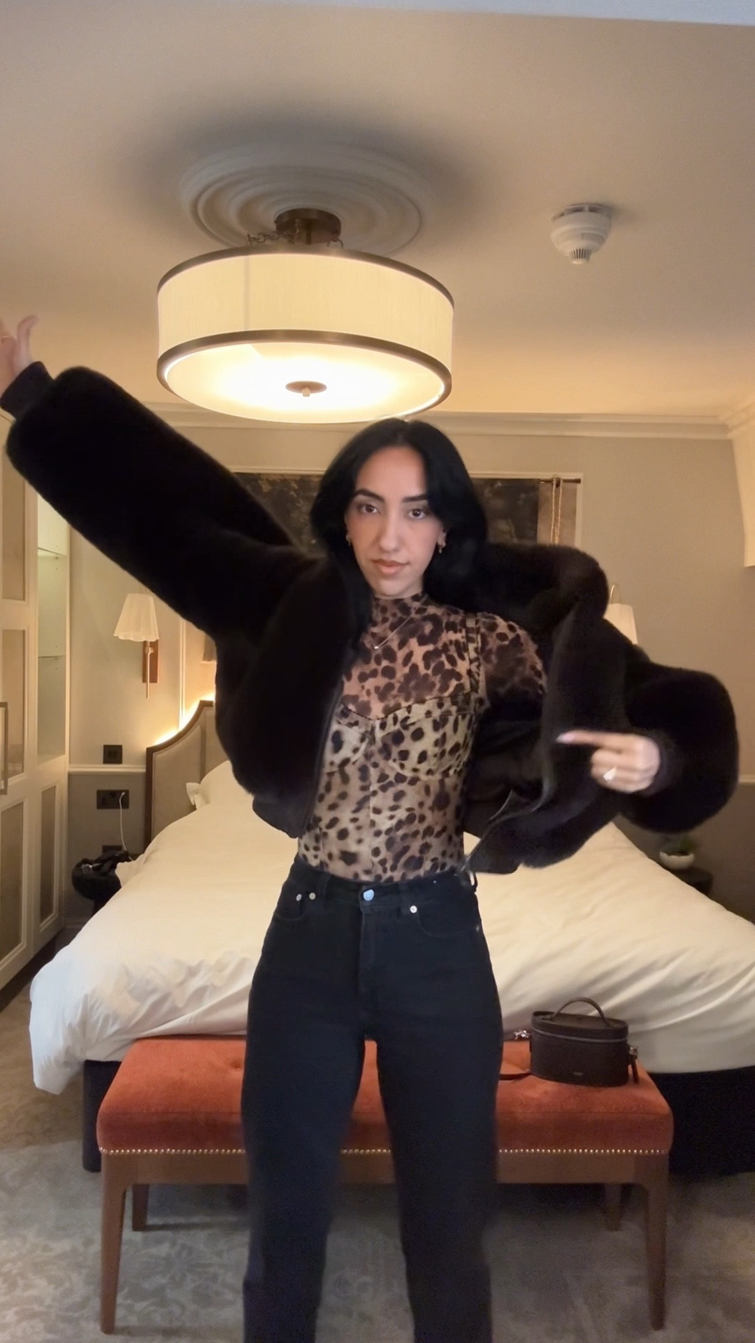 What I have to deal with when getting ready 🐻🤎 Fall Fashion Outfit Idea 

#LTKSeasonal #LTKootd #LTKHoliday