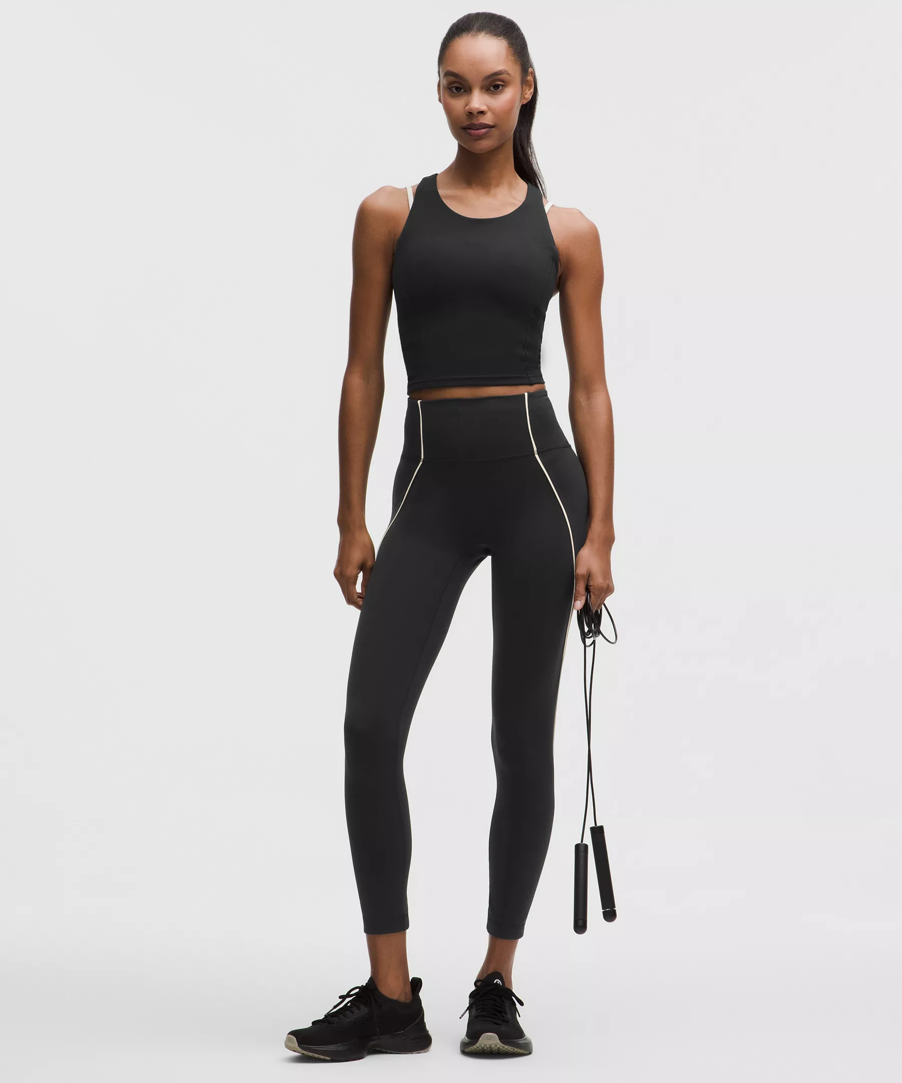 Wunder Train No-Line Piped High-Rise Tight 25" | Lululemon (US)