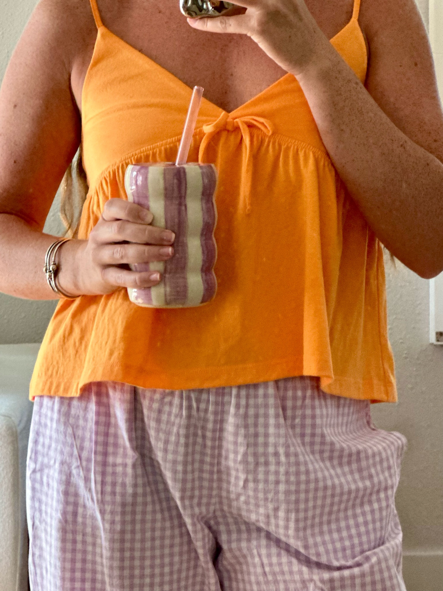 Todays ootd 🧡💜 #comfyootd #wfhootd