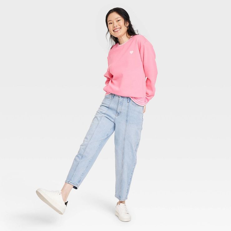 Women's Lounge Fleece Sweatshirt - A New Day™ | Target