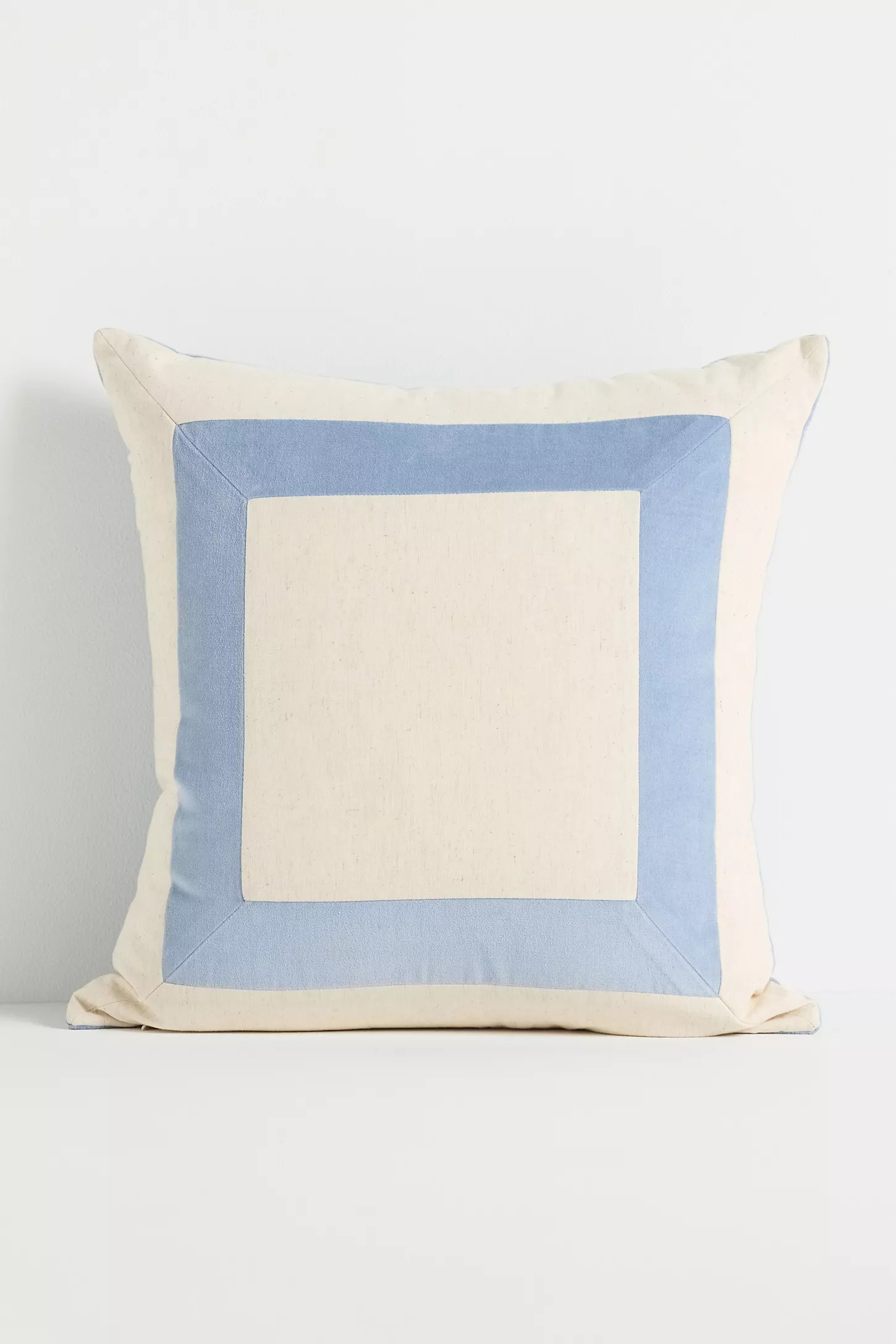 Cotton Velvet Frame Pillow | Anthropologie (US)