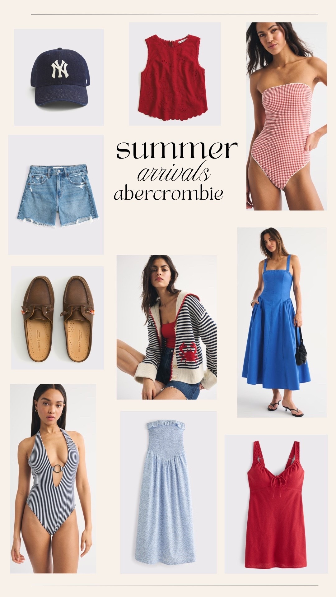 Summer arrivals from Abercrombie! 💙

Summer outfits, outfit inspo, red, white & blue, vacation outfits

#LTKSwim #LTKootd #LTKgrwm