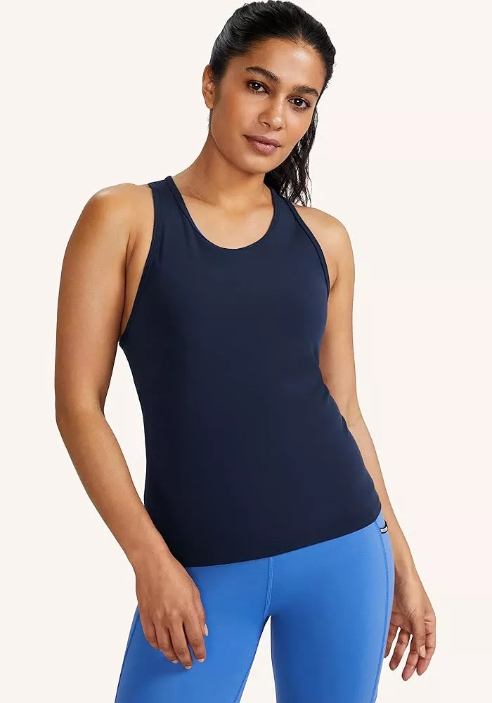 Peloton Women's Standard Performance Rib Racerback Tank