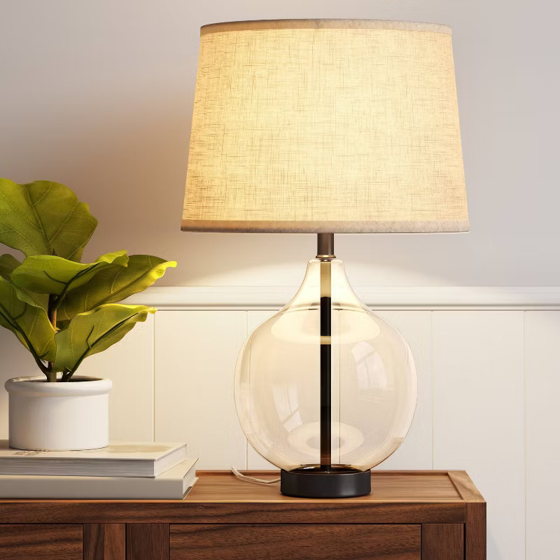 Large Glass Gourd Table Lamp - Threshold™ | Target