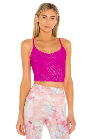 onzie Belle Cami Crop Top in Knockout Pink from Revolve.com | Revolve Clothing (Global)