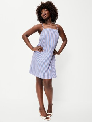Strappy Mini Shift Dress | Old Navy (US)