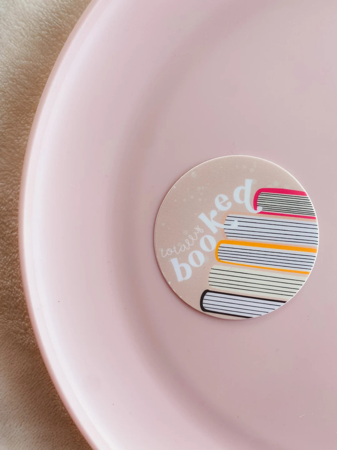 Totally Booked Sticker | Bookish Vinyl Sticker, Laptop Sticker Decal, Teacher Stickers, Stickers ... | Etsy (US)